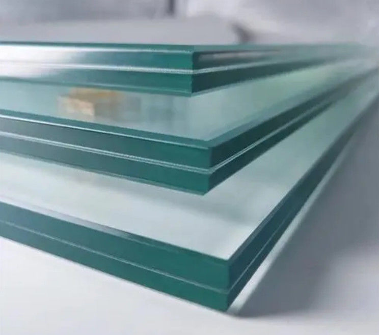 Extra Clear Tempered Over Laminated Glass 6.38mm Với Bộ phim PVB màu không màu