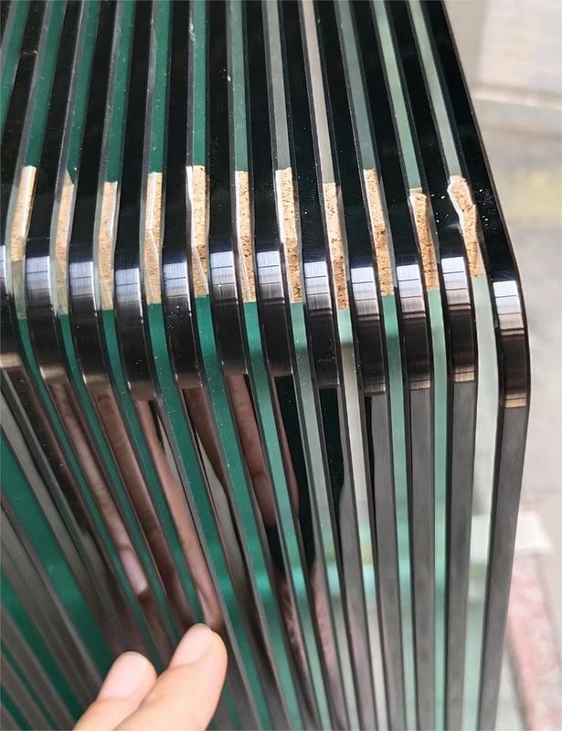 Khả năng chống gió bảo mật được tùy chỉnh thủy tinh nhói cho cửa / cửa sổ / tường rèm / đồ nội thất