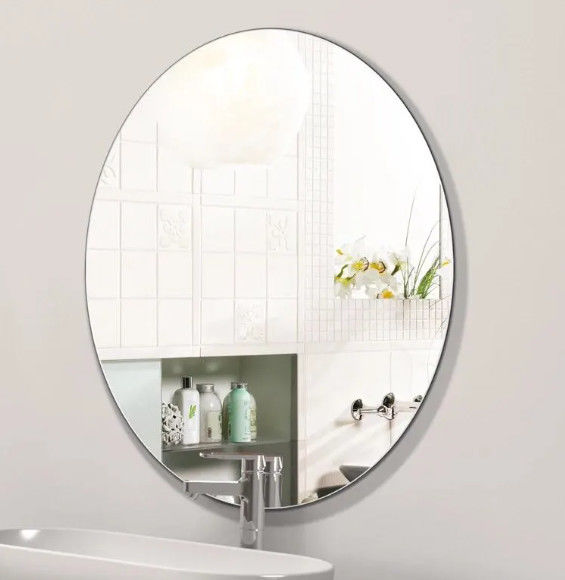 Phòng chống sương mù Phòng chống hơi nước kính gương trang trí 800 mm-2800 mm phản xạ cao cho tường phòng tắm
