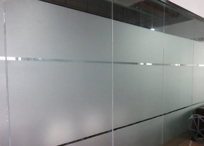 Đồ kính khắc axit tùy chỉnh cửa sổ an toàn thủy tinh băng cực rõ kính chống sương mù