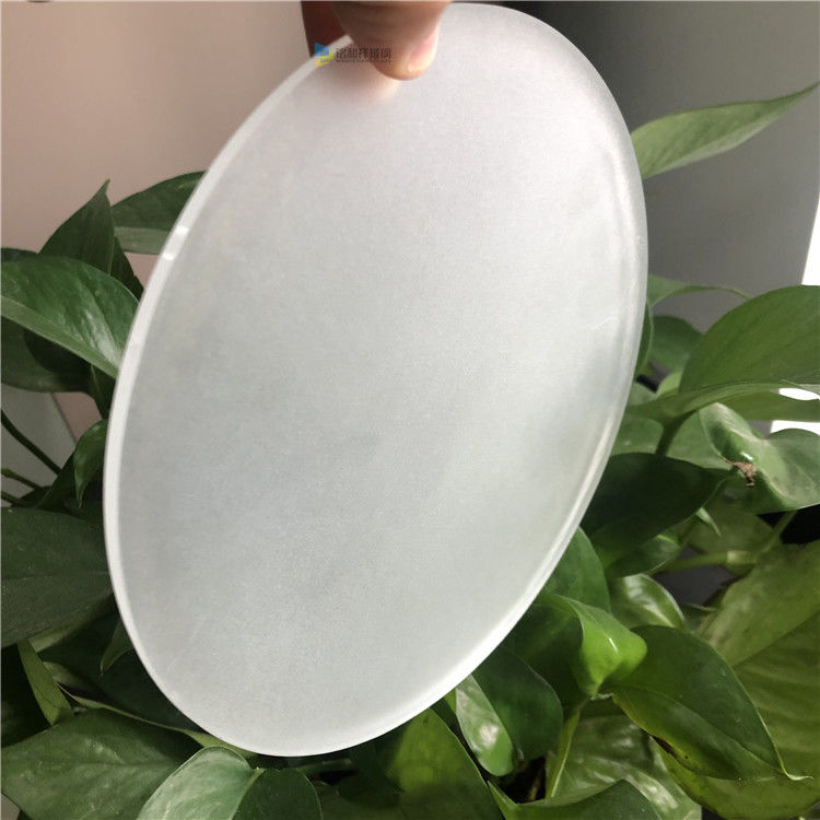 3mm 4mm Acid Etched Tempered Glass Hình tượng Frosted Glass Được sử dụng cho cửa phòng tắm