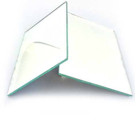 Silver Mirror / Aluminum Mirror Glass tùy chỉnh cho cửa sổ phân vùng / trang trí tường vv