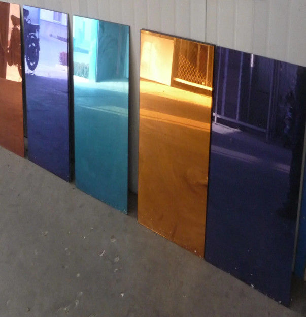 2mm-8mm Low E Tinted Reflective Glass cho Tòa nhà / Xe ô tô / Tường rèm phòng nắng