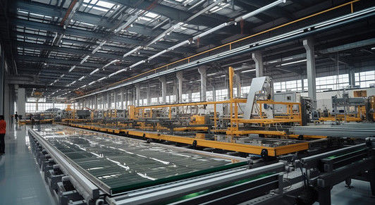 Kính mô-đun photovoltaic nổi mặt trời cực rõ ràng với hiệu quả chuyển đổi cao sắt thấp cường độ cao