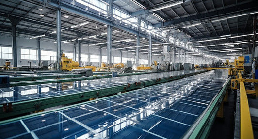 Kính mô-đun photovoltaic nổi mặt trời cực rõ ràng với hiệu quả chuyển đổi cao sắt thấp cường độ cao