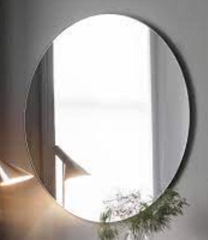 Thời gian sử dụng lâu kính gương tường trang trí hiện đại với cạnh Beveled và kết thúc bạc