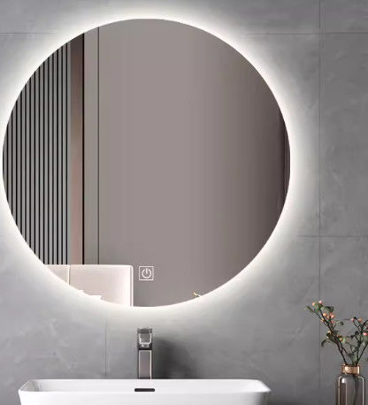 Thời gian sử dụng lâu kính gương tường trang trí hiện đại với cạnh Beveled và kết thúc bạc
