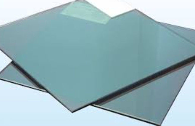 Màu sắc rõ ràng có màu nổi phản xạ thủy tinh thô trong Euro Grey / Đồng / Đen / Ford Blue cho cầu thang / Balustrade