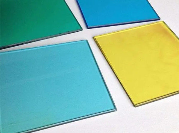 3mm-15mm Clear Tinted Float Glass / Laminated Glass / Tempered / Reflective Glass với màu xanh đậm / Xám / Đồng cho B