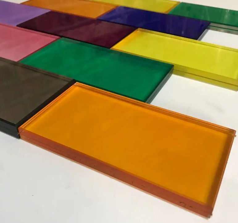 3mm-15mm Clear Tinted Float Glass / Laminated Glass / Tempered / Reflective Glass với màu xanh đậm / Xám / Đồng cho B