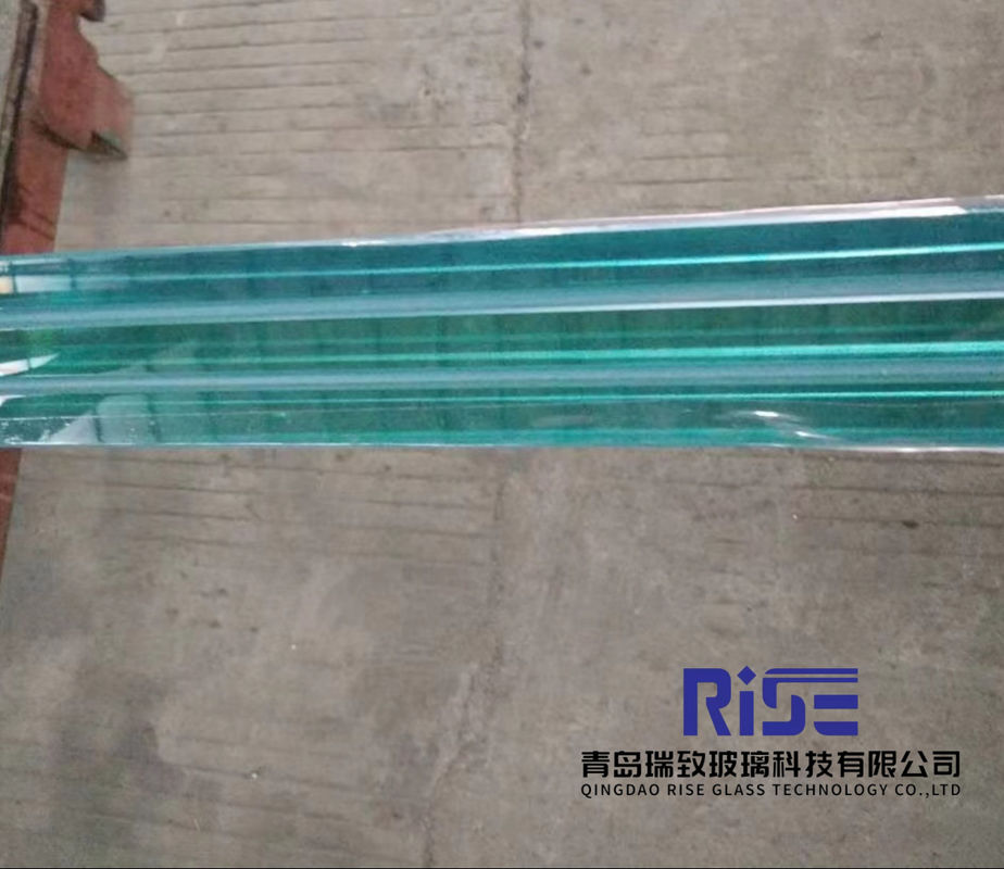 Khả năng tùy biến Hạch 6.38-12.38mm thủy tinh an toàn lớp phủ nóng với bề mặt khắc axit đông lạnh