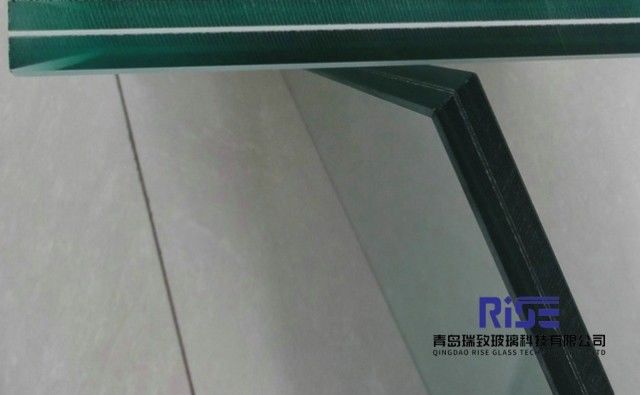 Khả năng tùy biến Hạch 6.38-12.38mm thủy tinh an toàn lớp phủ nóng với bề mặt khắc axit đông lạnh