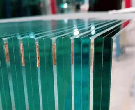 6.38/8.38/10.38/12.38 mm Biên cạnh đánh bóng tinh khiết hoặc màu kính bảo mật mạ