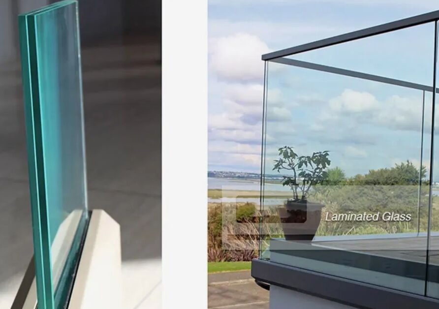 Nhà máy Qingdao PVB/SGP/EVA Transparency Laminated Safety Glass Panel cho xây dựng