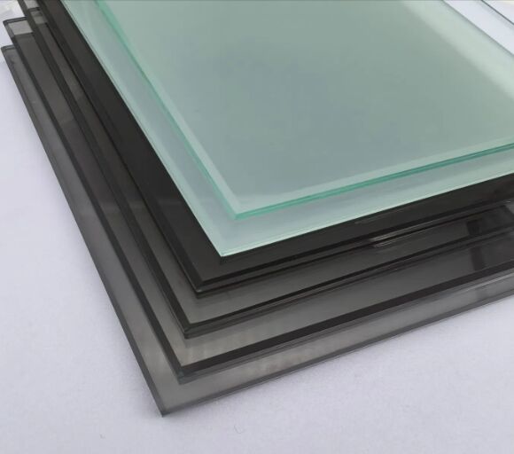 Bán nhà máy 6.38mm/10.38mm/12.38mm/10.76mm/12.76mm Đẹp/trắng/màu PVB Layer Laminated Glass