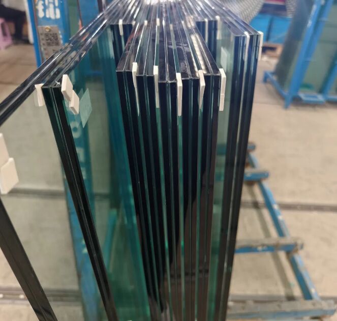 4.38-40.28mm Clear Laminated Tempered Toughened PVB/Sgp Safety Frosted Acid Etched Insulated Glass, Laminated Glass for Fence Railing Guardrail Wall