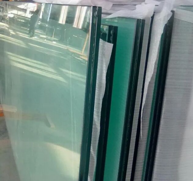 6.76-12.38mm Xây dựng Laminated tempered trang trí xây dựng an toàn cầu thang kính