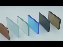 Độ cứng vượt trội Kháng nhiệt kính mạ cứng cho cửa sổ an ninh